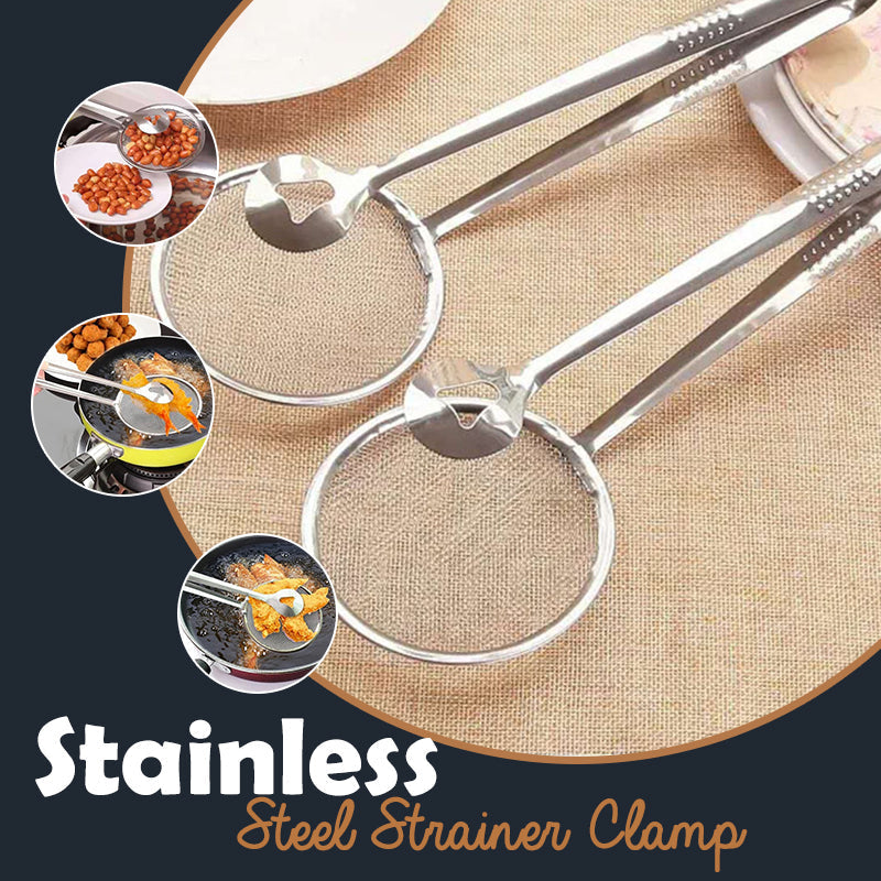 Stainless Steel Strainer Clamp