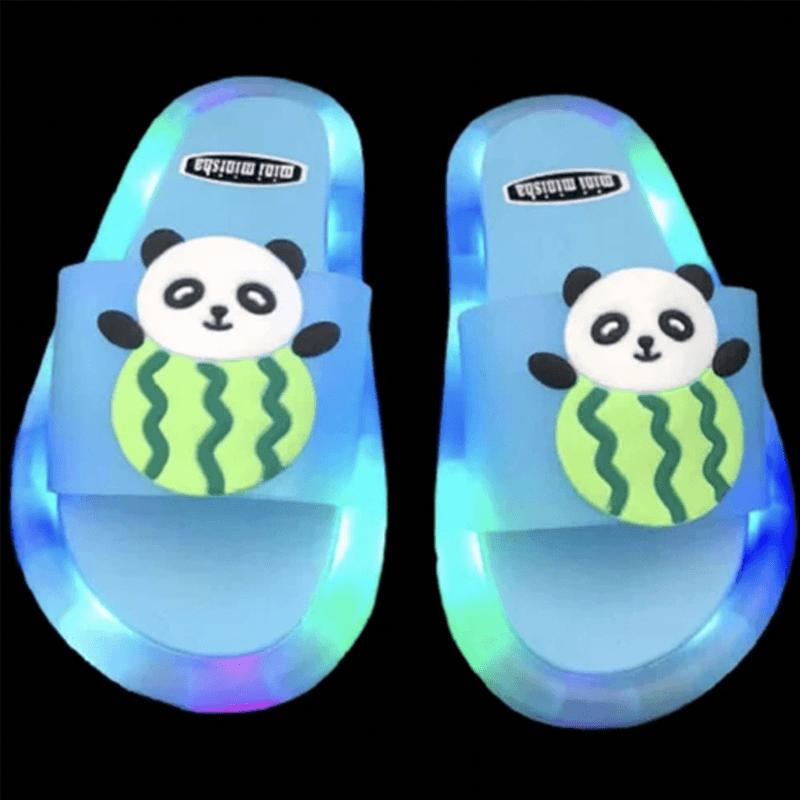 LED Happy Slippers For Children