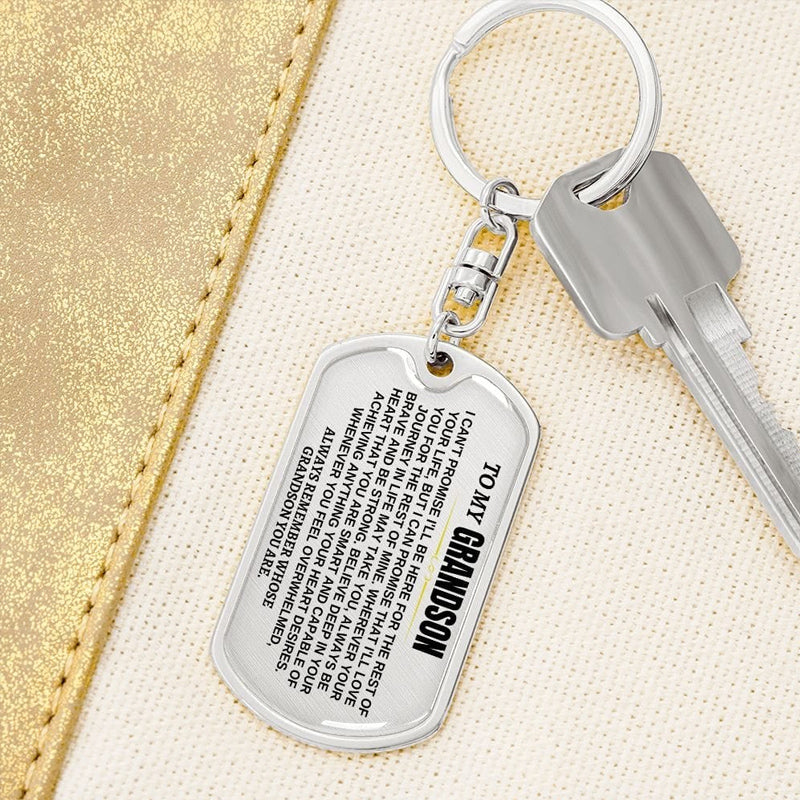🎁Perfect Christmas Gift to Grandson-Personalized Keychain – ricife