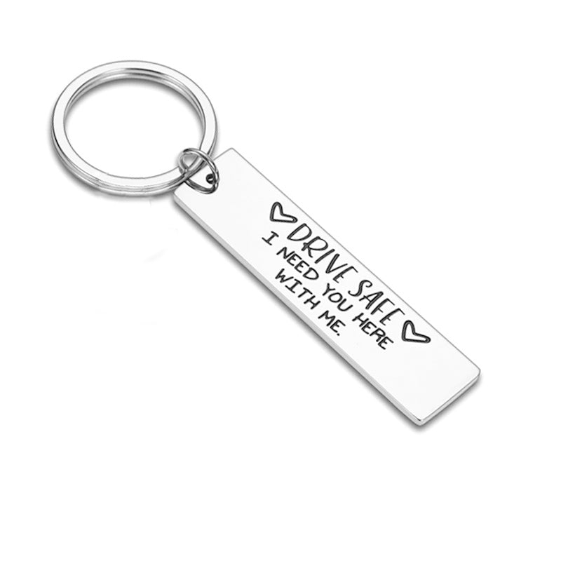 Drive Safe Keychain Gift