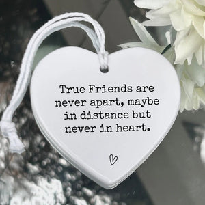 Heart Shaped Friendship Pendant