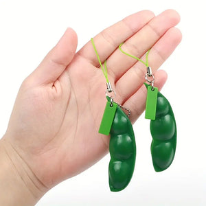 Infinite Squeeze Pea Expression Keychain