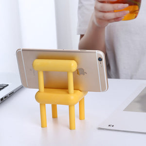 Small Chair Mobile Phone Holder