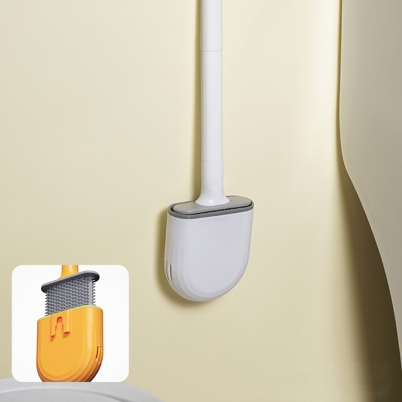 Wall-Mounted Toilet Brush