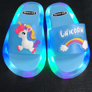 LED Happy Slippers For Children