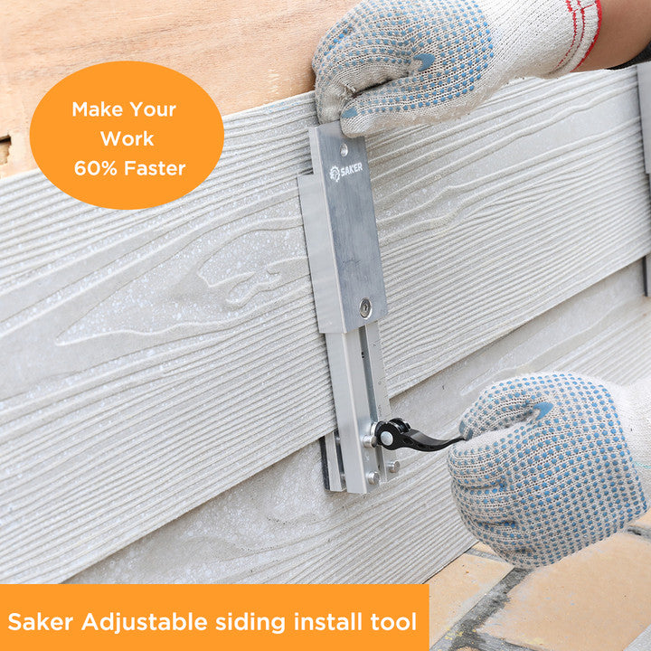 Saker Adjustable Siding Install Tool