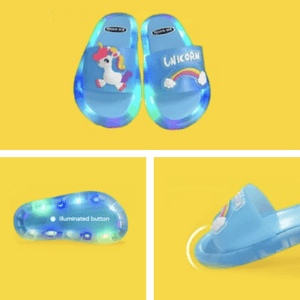 LED Happy Slippers For Children