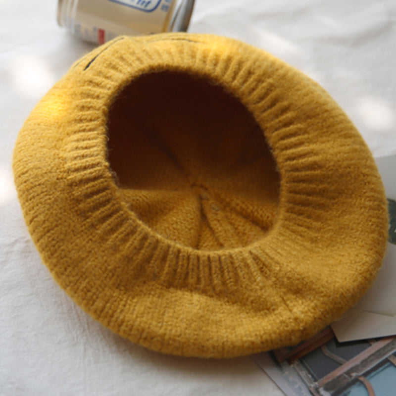 Cute Cat Ears Wool Beret