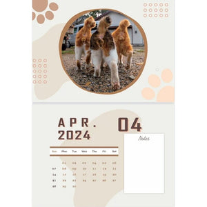 😆Funniest calendar of the century|"Artistic expression" of furry friends