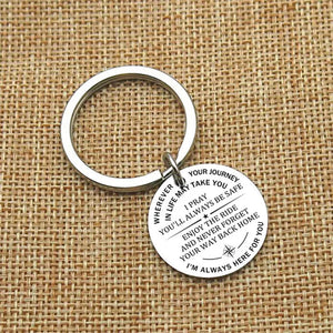 I Pray You'll Always Be Safe Keychain