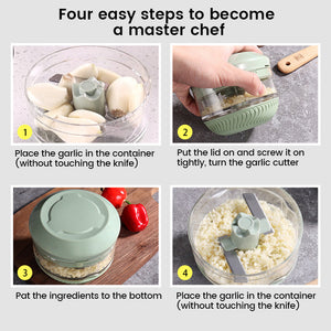 Mini Manual Garlic Pounder