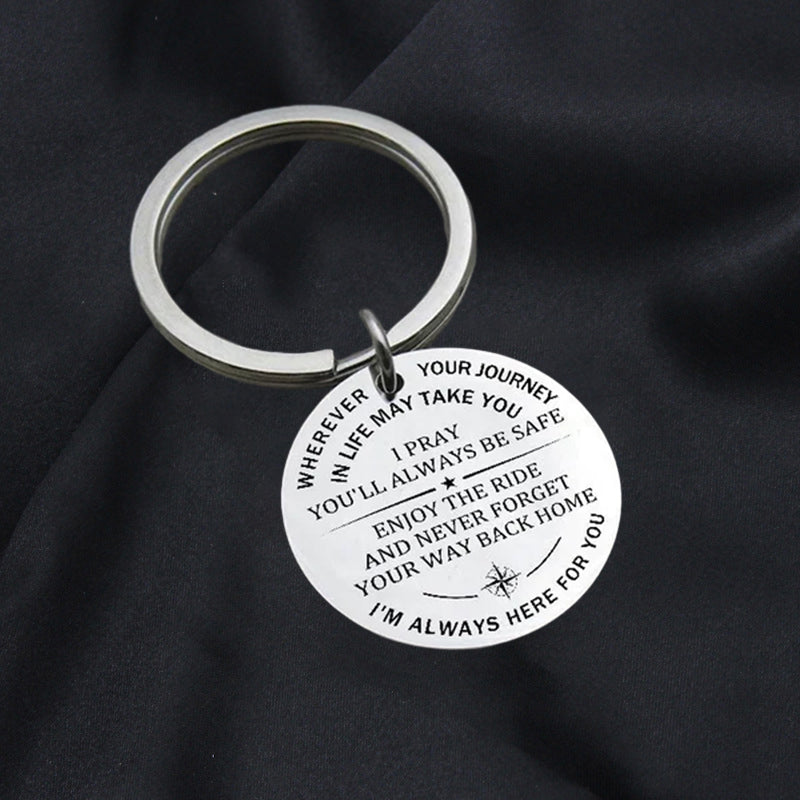 I Pray You'll Always Be Safe Keychain