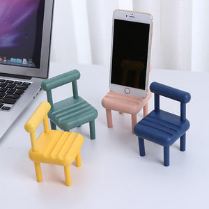 Small Chair Mobile Phone Holder