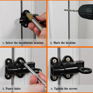 🔥Spring Loaded Window Door Bolt