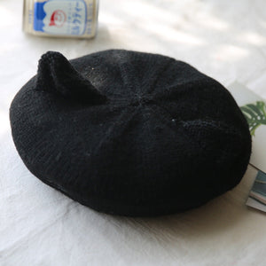 Cute Cat Ears Wool Beret