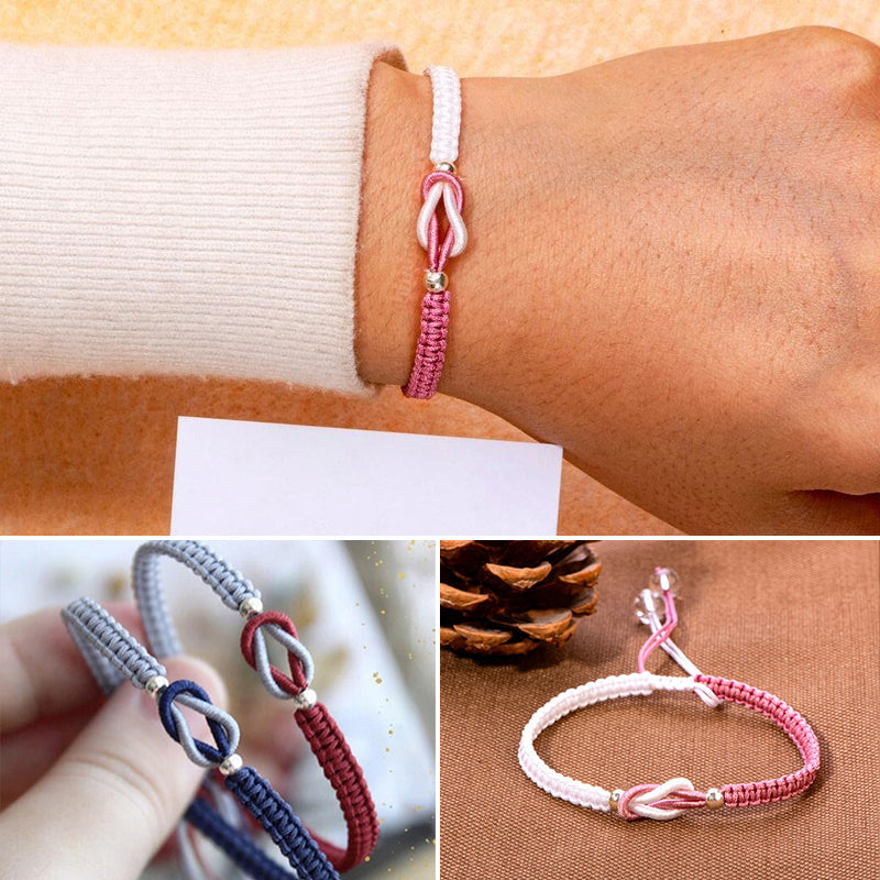 💖Linked Together Handmade Braided Bracelet