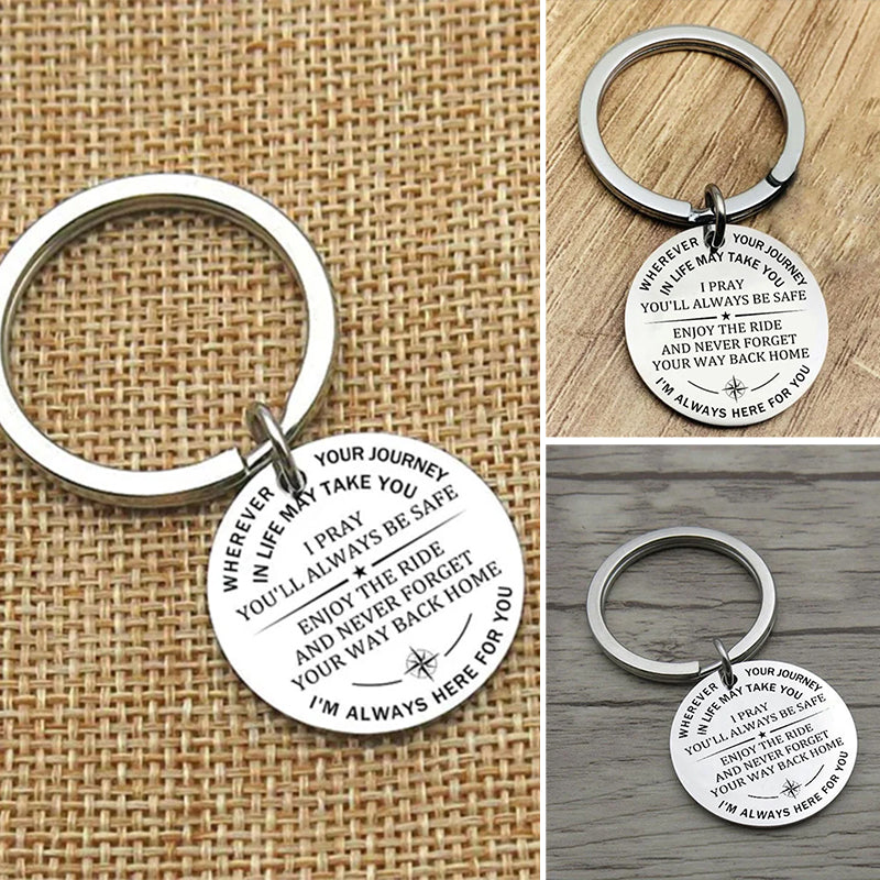 I Pray You'll Always Be Safe Keychain