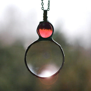 Magnifying Glass Necklace