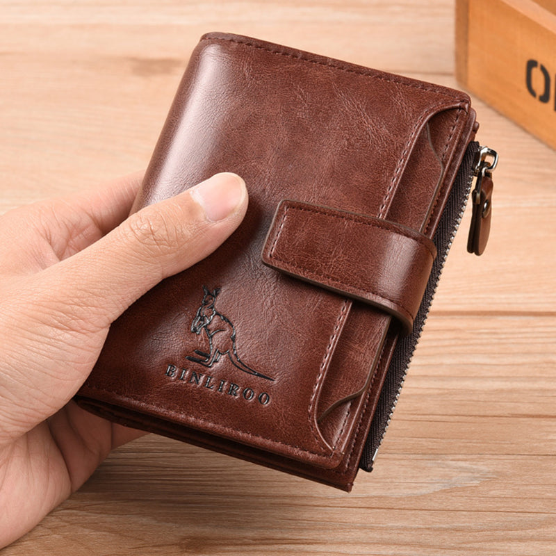 Men's RFID Blocking Bifold Wallet