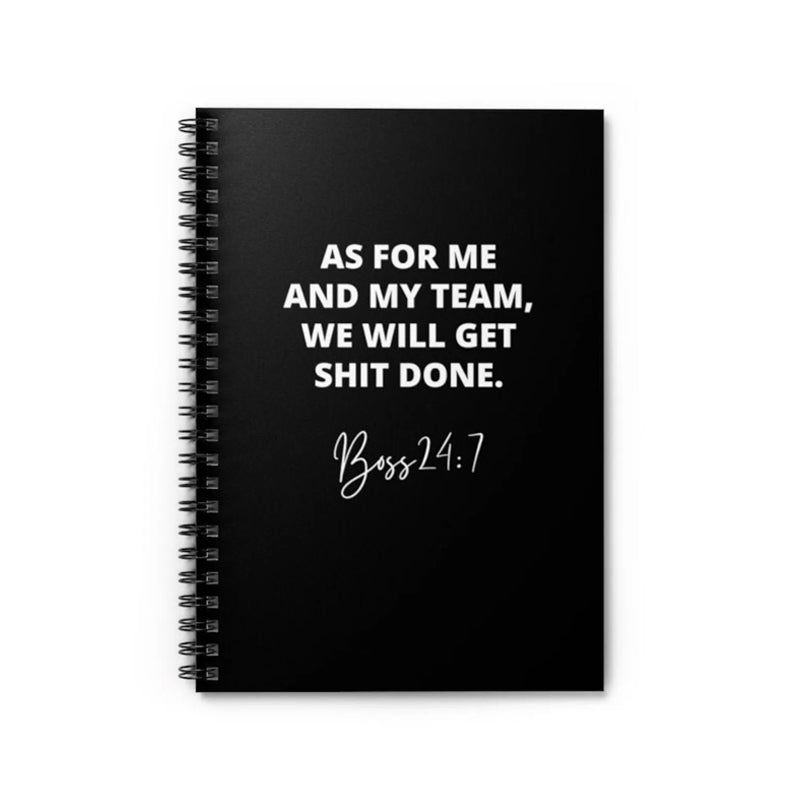 Funny Boss Day Gift Notebook