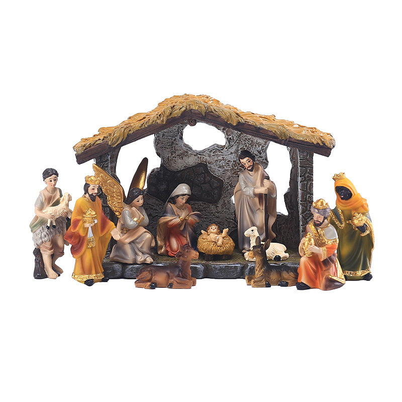 Nativity Manger Scene Figurines Set