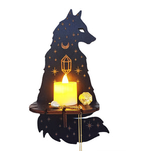 Celestial Wolf Altar Stand