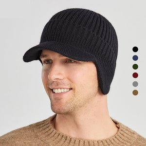 Elastic Warm Ear Protection Knitted Hat