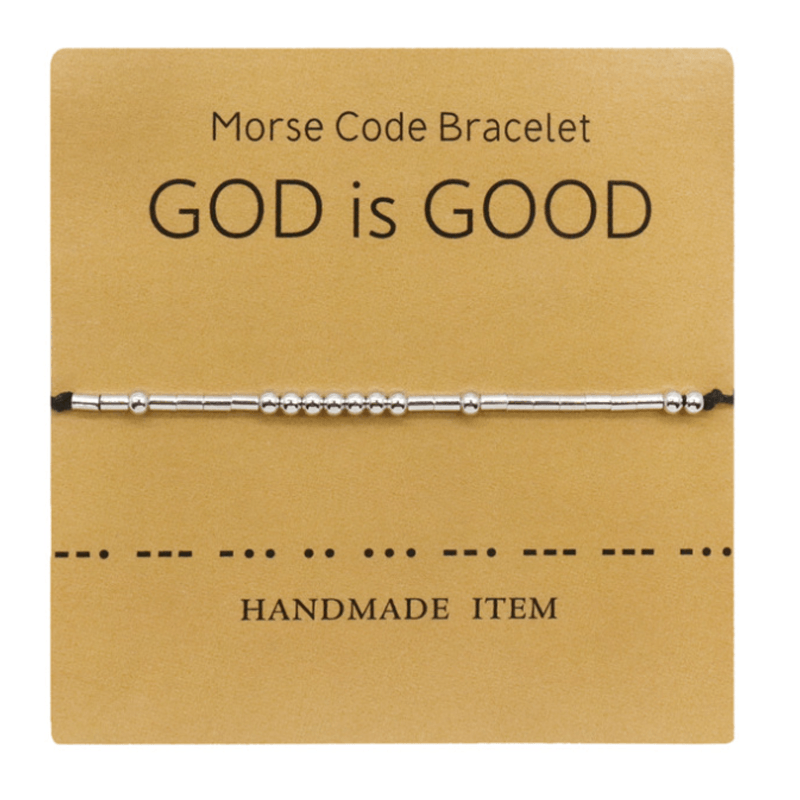 Funny Morse Code Couple Bracelet