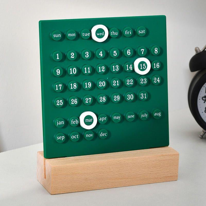 Manual diy loop calendar