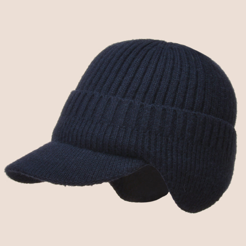 Elastic Warm Ear Protection Knitted Hat