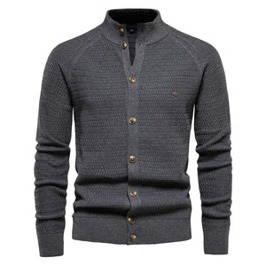 Men's Cardigan Knitted Sweater