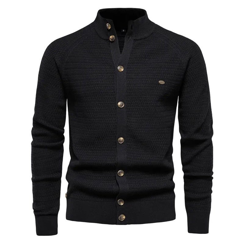 Men's Cardigan Knitted Sweater